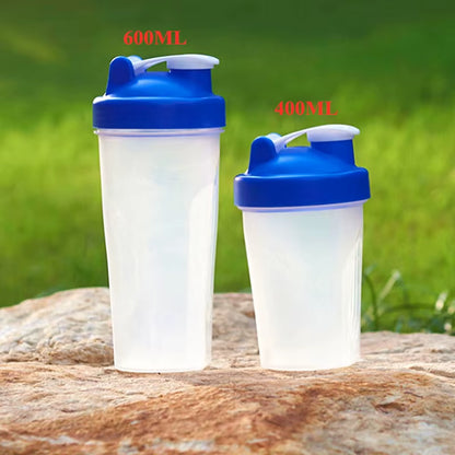 600Ml/400Ml Portable Shaker Bottle Leak Proof Lid Whey Protein Powder Gym Sports Bottle Drink Cup Support Custom