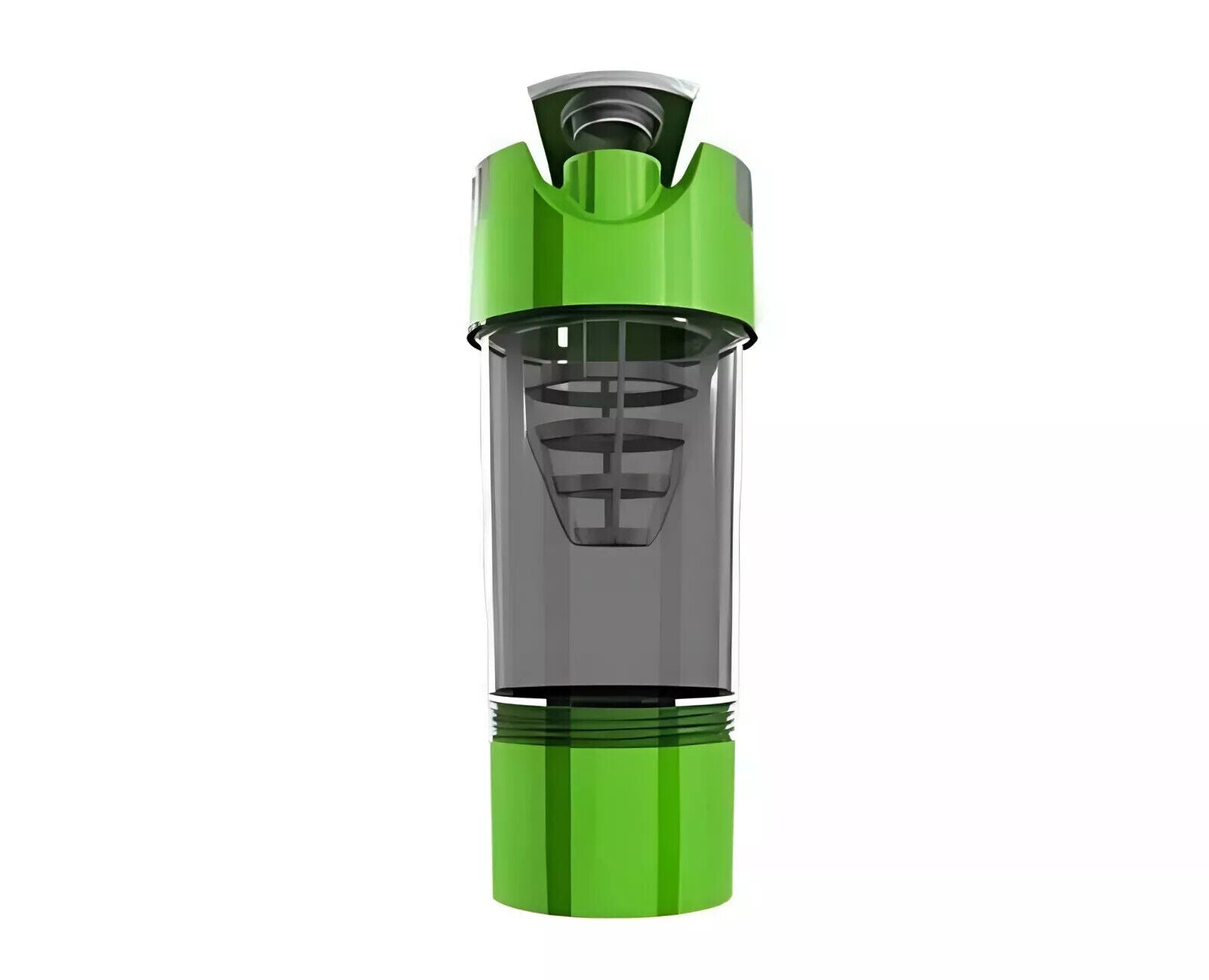 Shaker Bottle Protein Shaker Cup with Protein Creatine Compartment & Mixer 454Ml