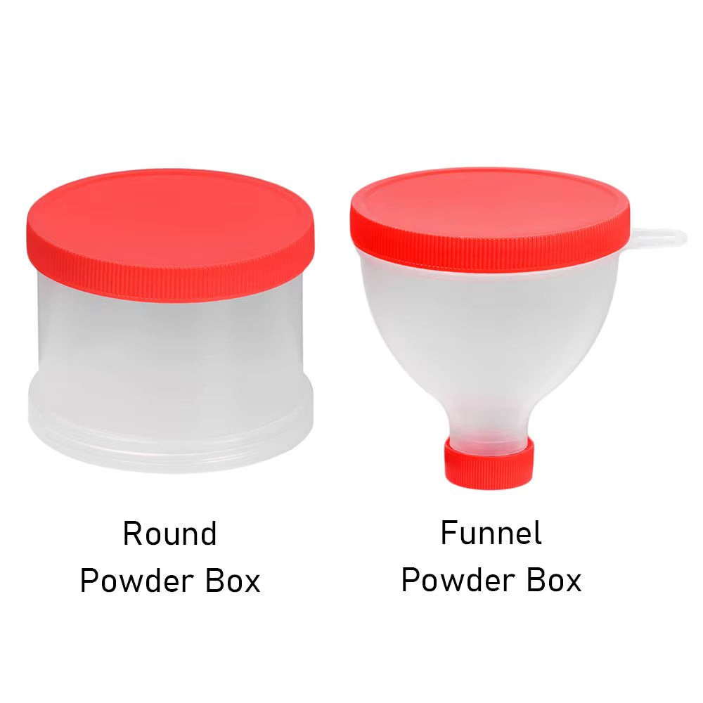 Red Nutrition Storage Container Fitness Supplement Box Protein Shaker Bottles Gym Partner Water Bottle Protein Powder Funnel