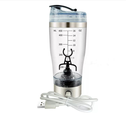 Electric Protein Shake Stirrer USB Shake Bottle Milk Coffee Blender Kettle Sports and Fitness Charging Electric Shaker Cup