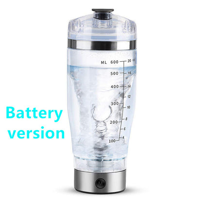 Electric Protein Shake Stirrer USB Shake Bottle Milk Coffee Blender Kettle Sports and Fitness Charging Electric Shaker Cup