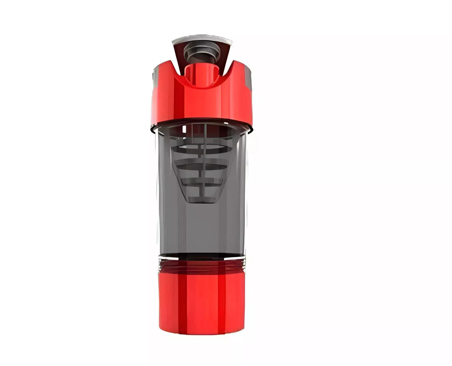 Shaker Bottle Protein Shaker Cup with Protein Creatine Compartment & Mixer 454Ml