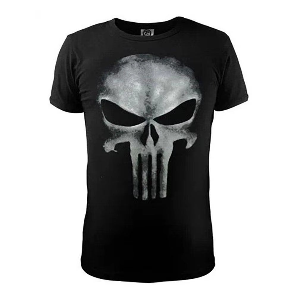 3D Punisher Short Sleeve Compression Casual Shirt T Shirt Male 3 D T-Shirt for Male Punishing Body Building Long Sleeved T-Shirt