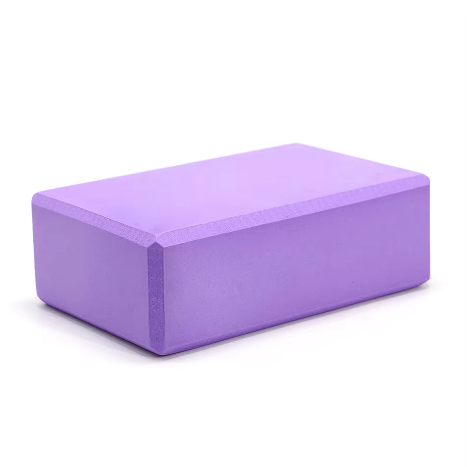 1/2Pcs Yoga Blocks EVA GYM Stability Workout Sport Foam Brick Training Exercise Fitness Tool Meditation Block Fitness Equipment