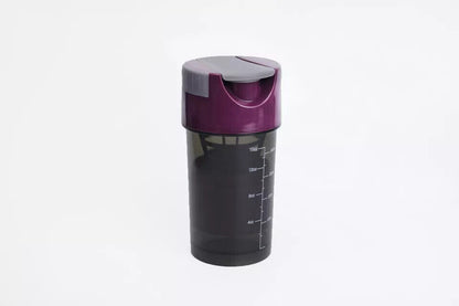 Shaker Bottle Protein Shaker Cup with Protein Creatine Compartment & Mixer 454Ml